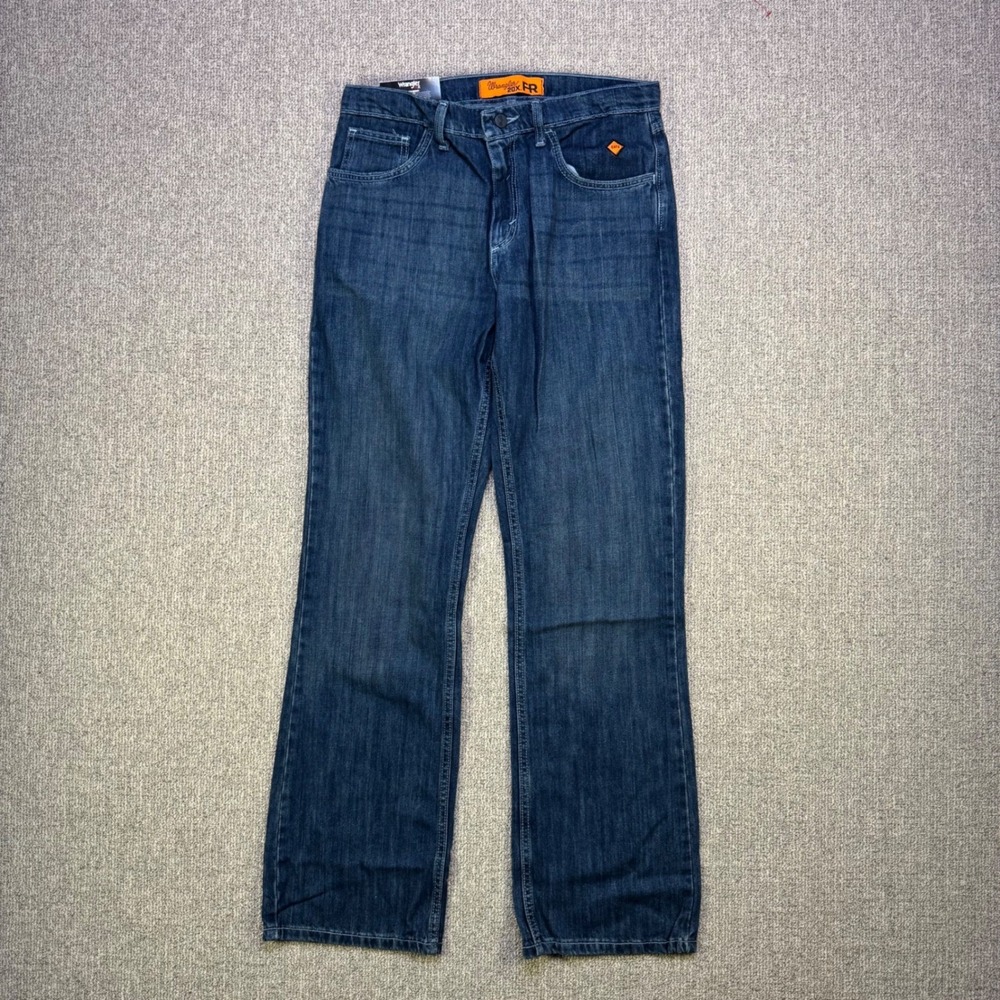 Wrangler FR 42 Vintage Boot Cut Jeans 32x32 CAT2 Flame Resistant Workwear NWT